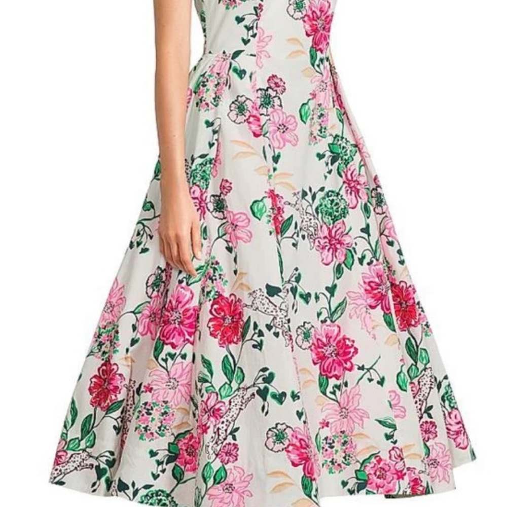 NWT LILLYANNA MIDI DRESS SAFARI SANCTUARY - Picture 3 of 10